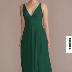 David's Bridal Juniper Bridesmaid Dress